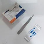 تیغ درماپلنینگ ( کیت پاکسازی پوست )  دسته تیغ بیستوری به همراه یک بسته 100 تایی تیغ - تصویر 6