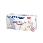 دستکش وینیل اوپی پرفکت OP Perfect بسته 100 عددی